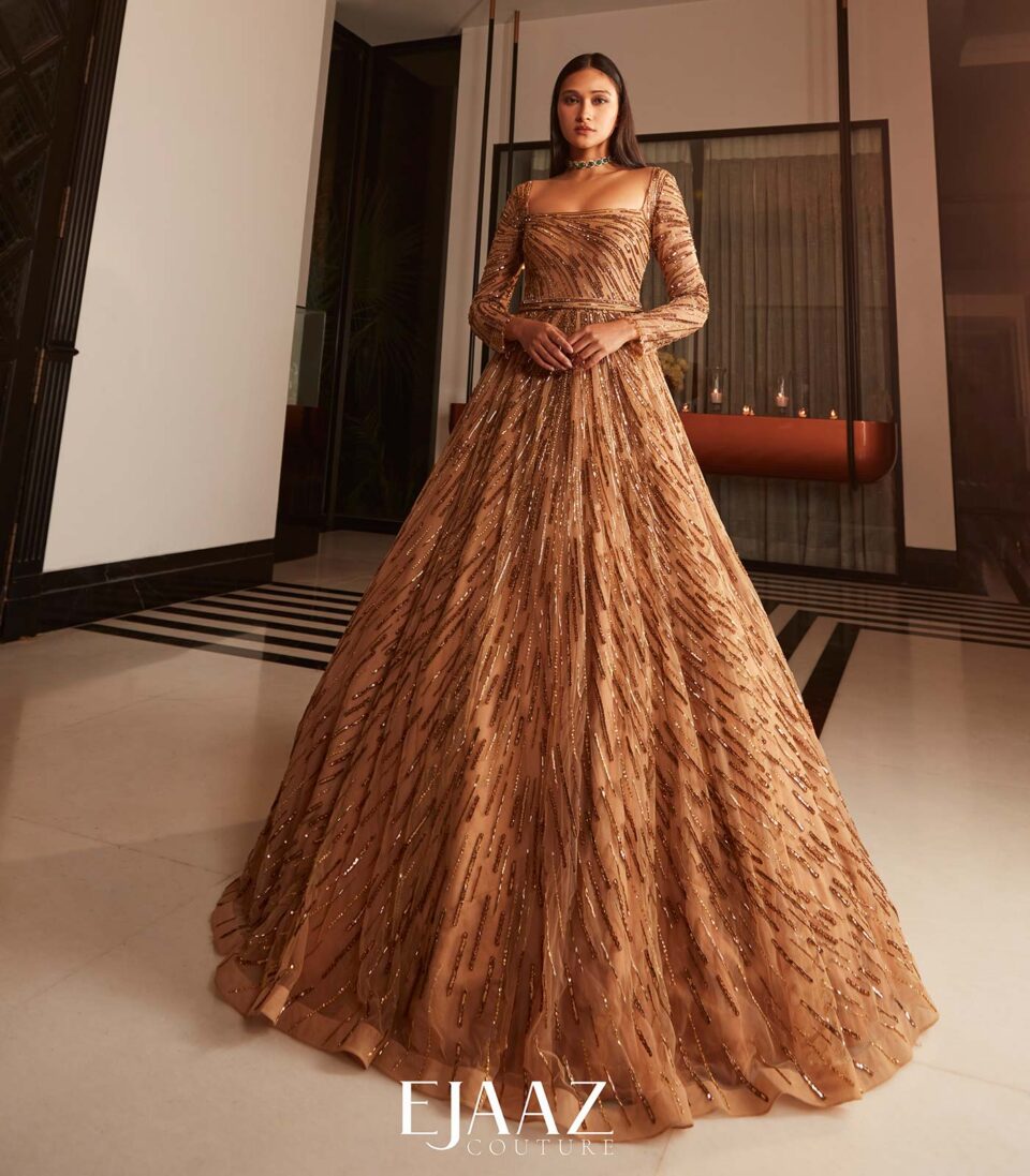 Gold Sunrise Gown
