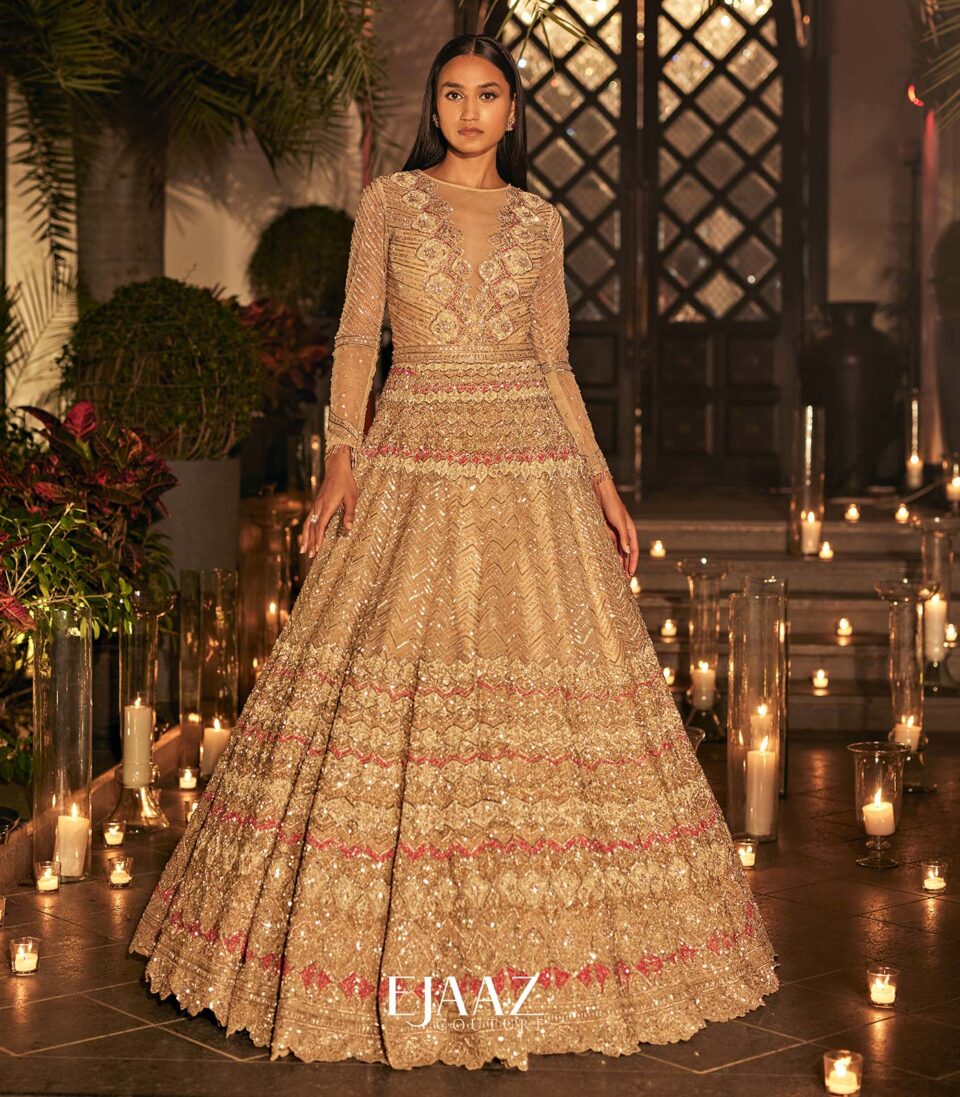 Ombré Gold Gown