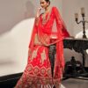 Red Gharara Set