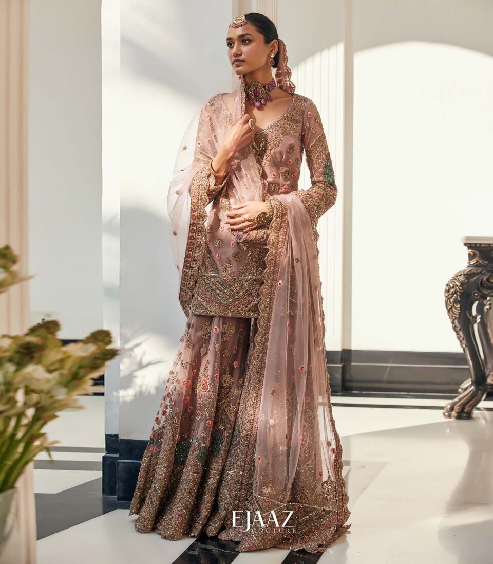 Mauve Gharara Set
