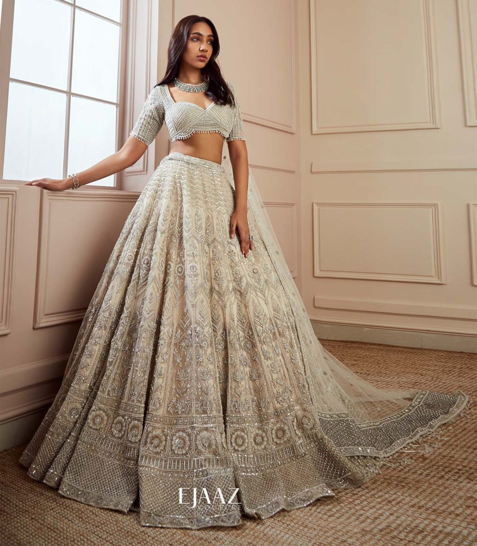 Embellished Ivory lehenga