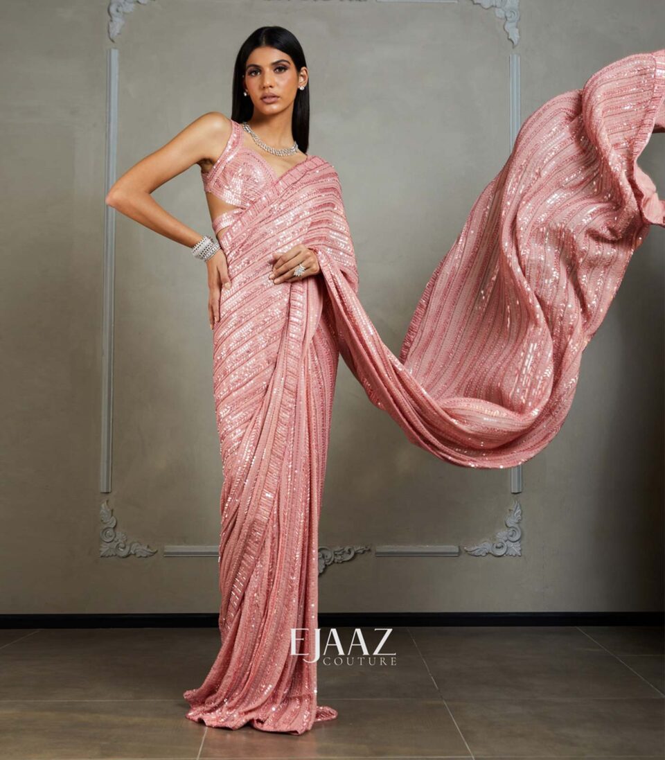 Candy Floss Pink Saree