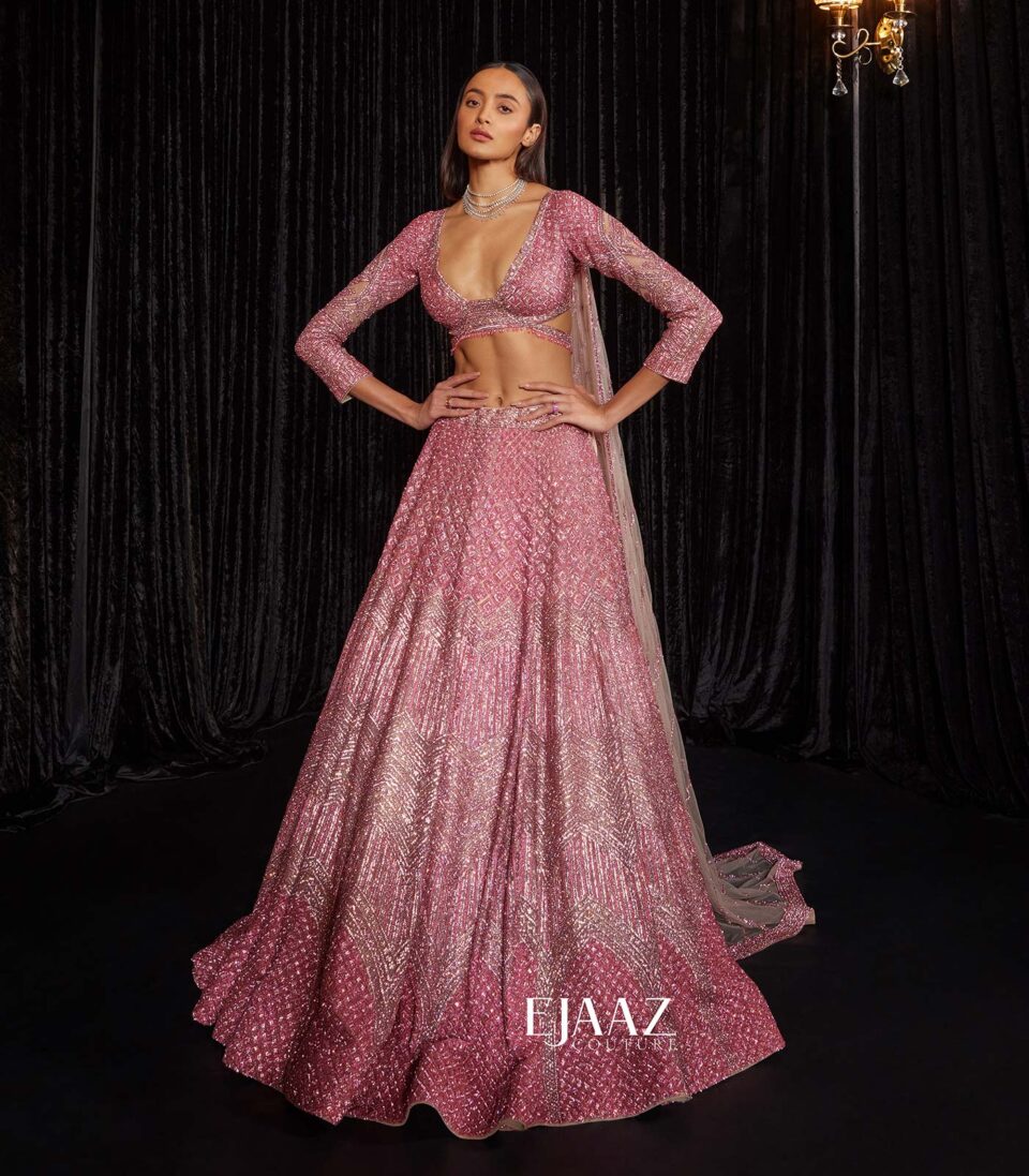 Rose Lehenga Set